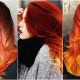 ترکیب رنگ موی آتشی